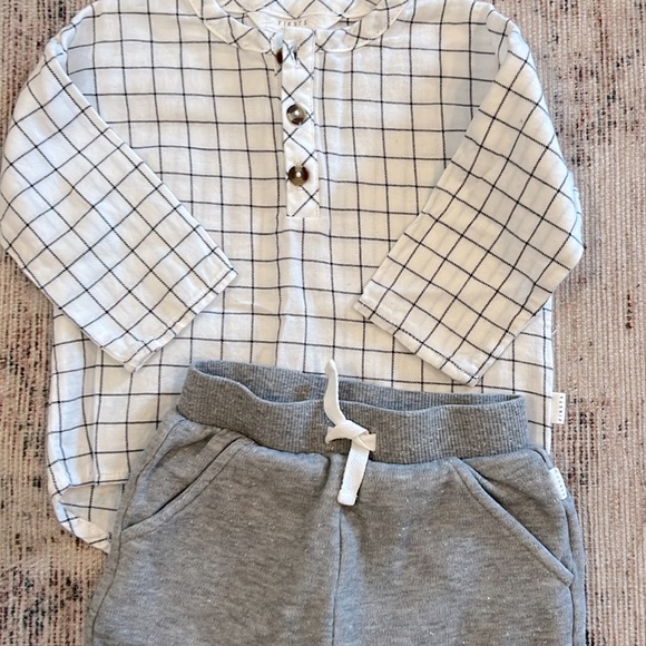PETIT LEM | henley & pant set - Picture 2 of 2